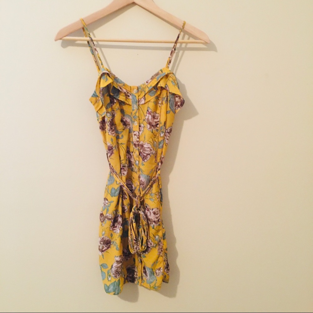 Floral Button Up Dress